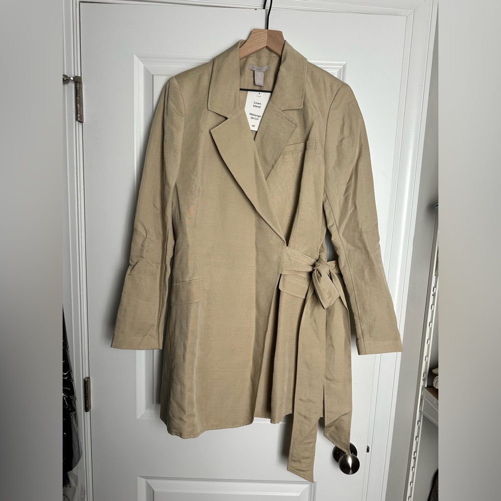 HM Wrap Linen Dress- NWT